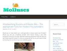 Tablet Screenshot of molluscs.net
